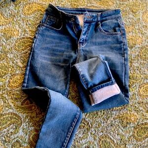Fleece Lined Skinny Jeans